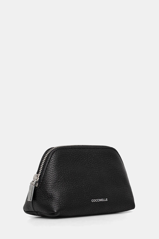 Δερμάτινη τσάντα καλλυντικών Coccinelle E5.TMF.25.02.01 μαύρο AW25