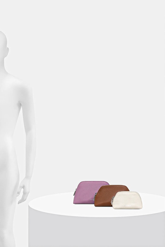 Coccinelle kosmetyczka skórzana 3-pack E5.TMF.25.04.01