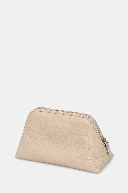 Akcesoria Coccinelle kosmetyczka skórzana 3-pack E5.TMF.25.04.01 beżowy