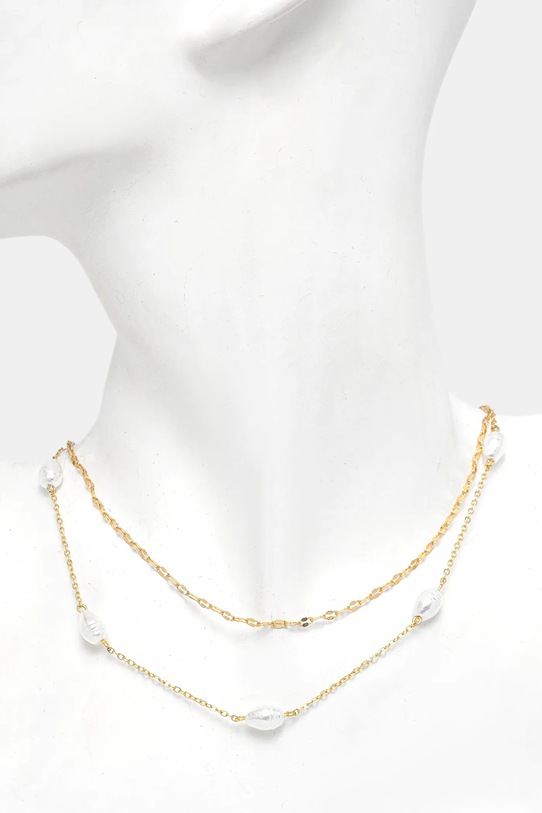 Akcesoria Aldo naszyjnik pozłacany 2-pack LAPERLLIE.102 złoty