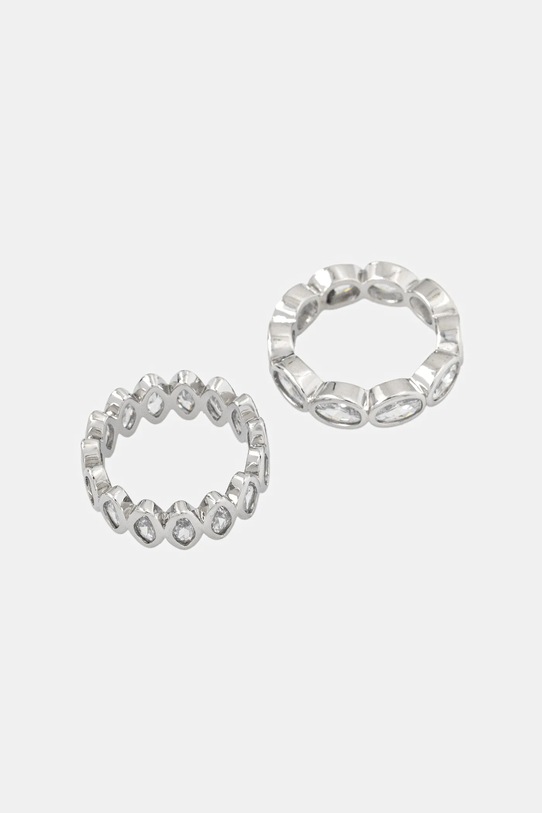 Aldo inele 2-pack 2-pack argintiu ALISSON.973