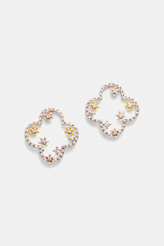 Aldo kolczyki cyrkonia różowy ADELINNE.653