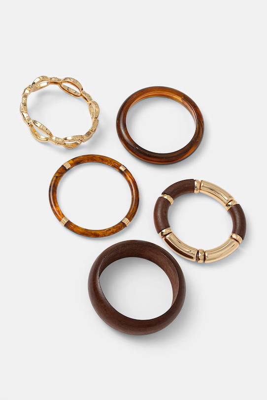 Aldo brățară 5-pack 5-pack maro NOVVA.240