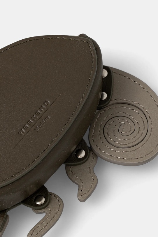 Δερμάτινο μπρελόκ Weekend Max Mara 2525726044600 πράσινο AW25