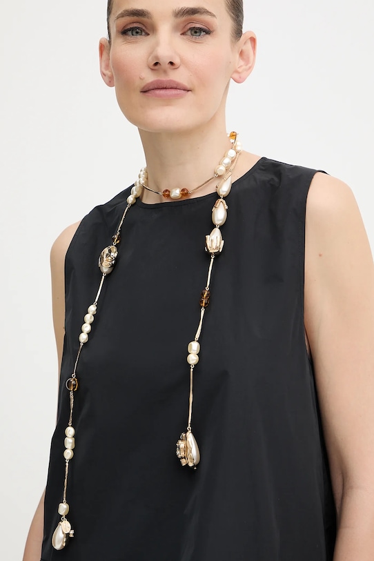 Κολιέ Weekend Max Mara χρυσαφί 2525756094600