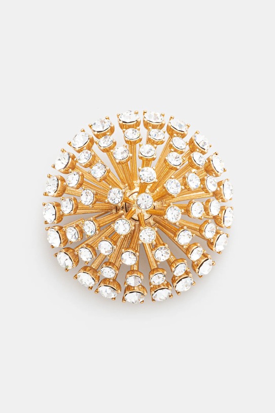 Weekend Max Mara broszka złoty 2525756174600