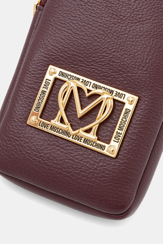 Love Moschino etui na telefon bordowy JC5607PP1NLI0552