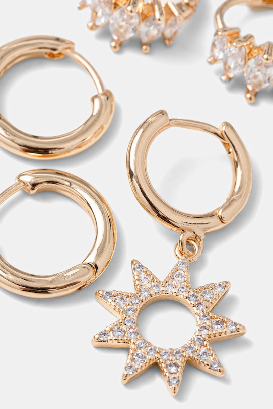 Aldo kolczyki 3-pack SUNLIT.972 złoty AW25