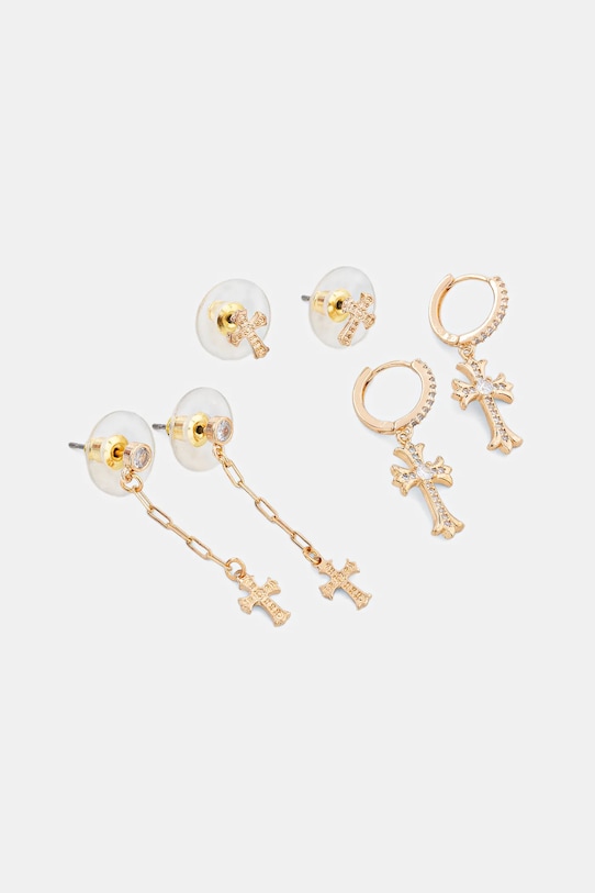 Сережки Aldo 3 шт 3 шт золотой ECLIPSSE.972