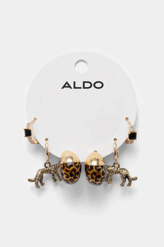 Aldo kolczyki 3-pack 3-pack złoty ROARCITY.970