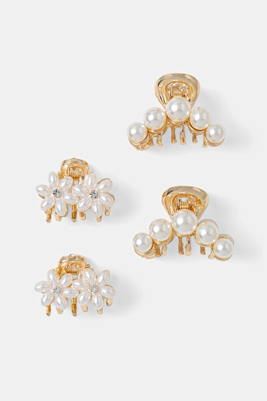 Aldo spinki do włosów 4-pack złoty PEARLCLIP.102