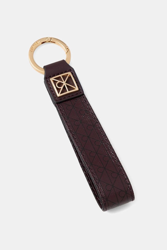 Ключодържател Calvin Klein кафяв LV04F1099G