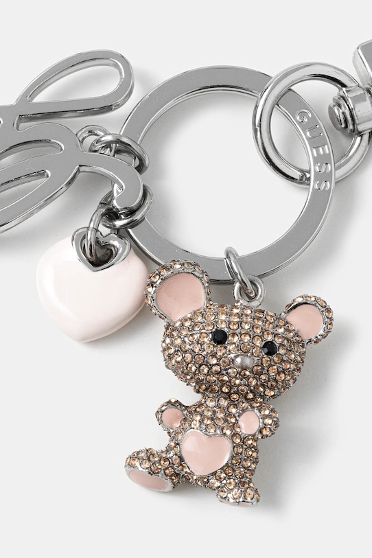 Брелок Guess RW1802.P5401 срібний NC25