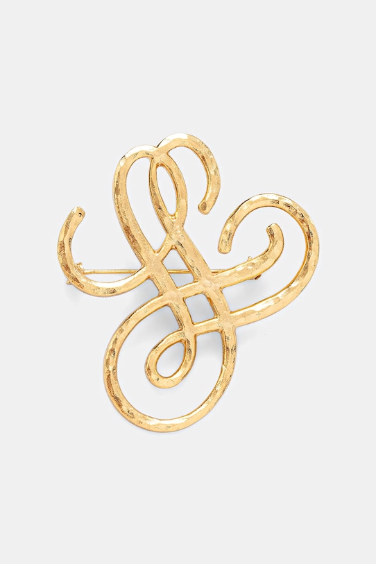 Broš Luisa Spagnoli zlatna 542562