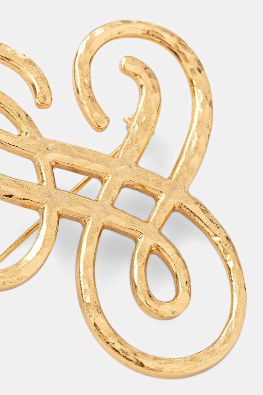 Broš Luisa Spagnoli 542562 zlatna AW25