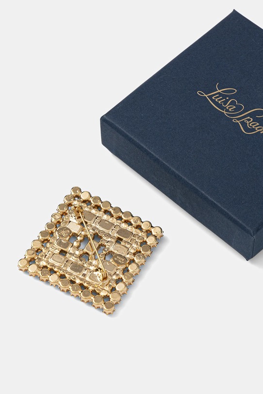 Luisa Spagnoli broșă 542677 negru AW25