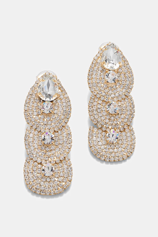 Luisa Spagnoli clip on zirconiu cubic argintiu 542551