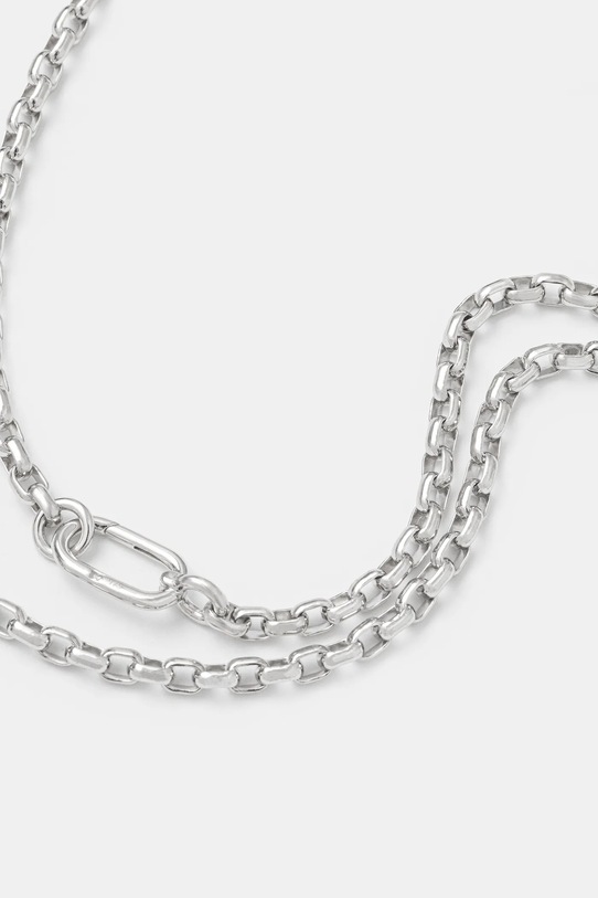Tom Wood naszyjnik srebrny Lee Chain Thick 101492 srebrny AW25