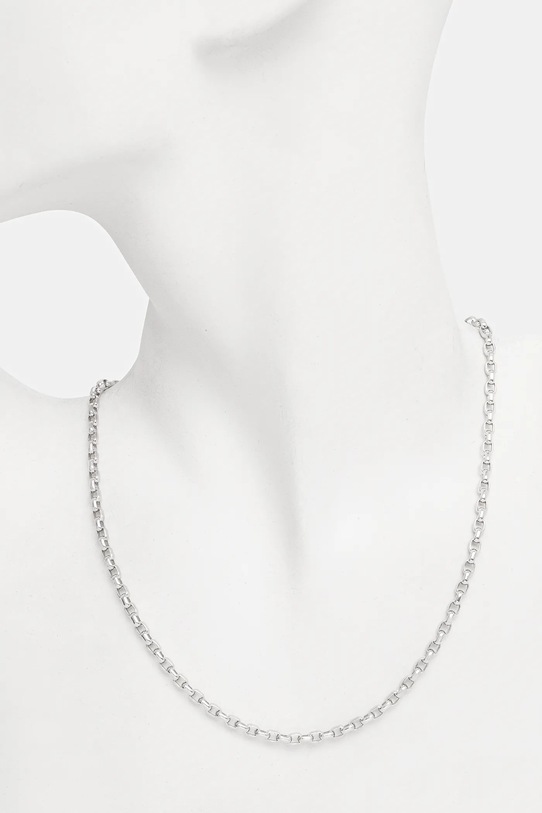 Akcesoria Tom Wood naszyjnik srebrny Lee Chain Thick 101492 srebrny