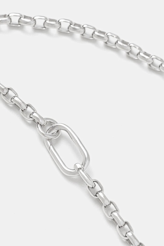 Tom Wood bransoletka srebrna Lee Bracelet Thick 101494 srebrny AW25