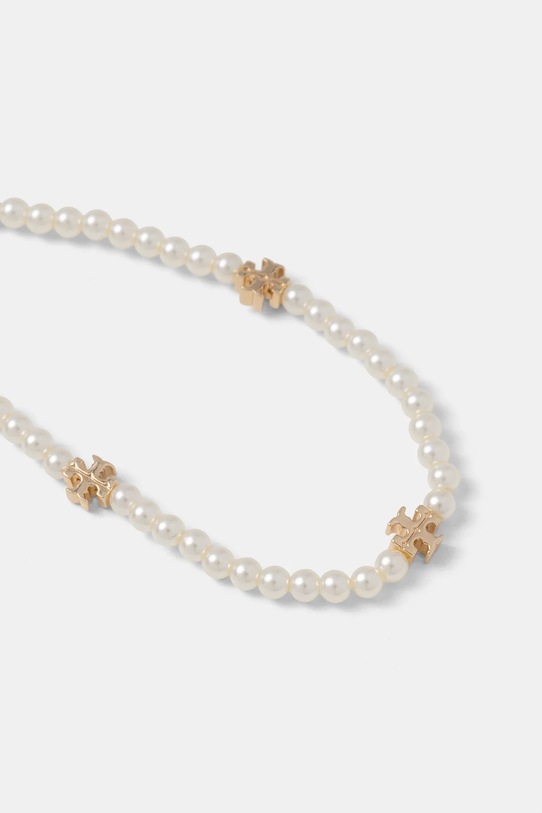 Tory Burch bransoletka Kira Pearl Bracelet 171219.137 biały AW25