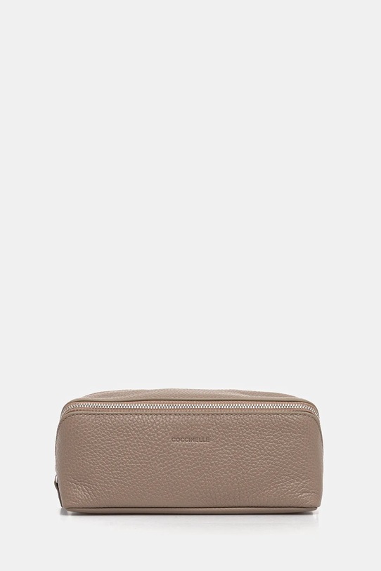 Шкіряна косметичка Coccinelle бежевий E5.MUK.95.G3.01