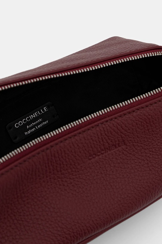 Кожаная косметичка Coccinelle бордо E5.MUK.95.G3.01