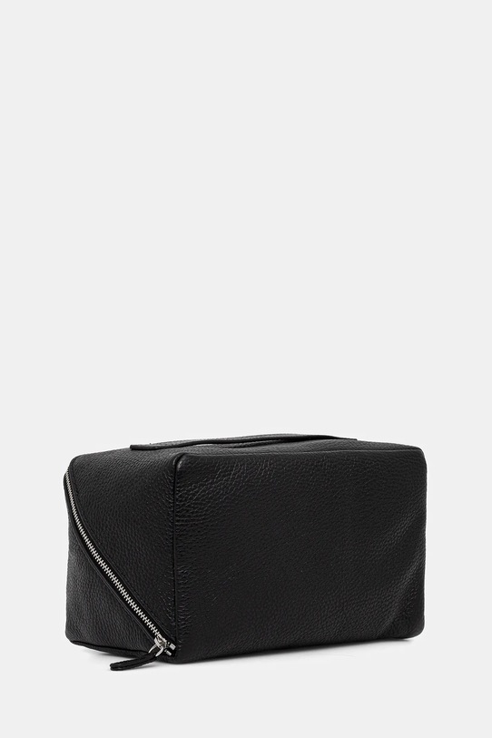 Coccinelle kosmetyczka skórzana E5.MUK.95.G2.01 czarny AW25
