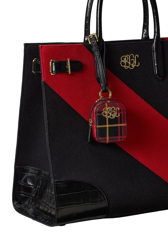 Кожен ключодържател Lauren Ralph Lauren 432981194 червен