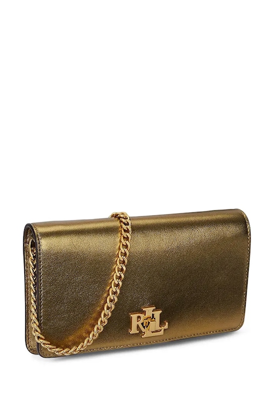 Lauren Ralph Lauren torebka skórzana 432P02411 złoty AW25