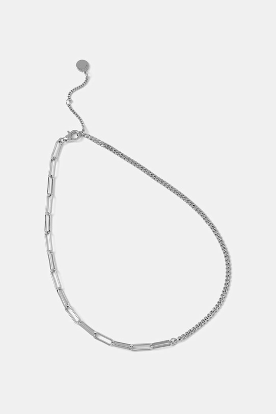 AllSaints colier argintiu 37540713RHO040