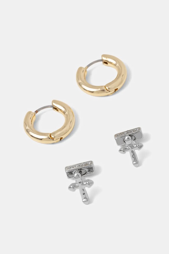 AllSaints kolczyki 2-pack 2-pack złoty 37543760TWO969