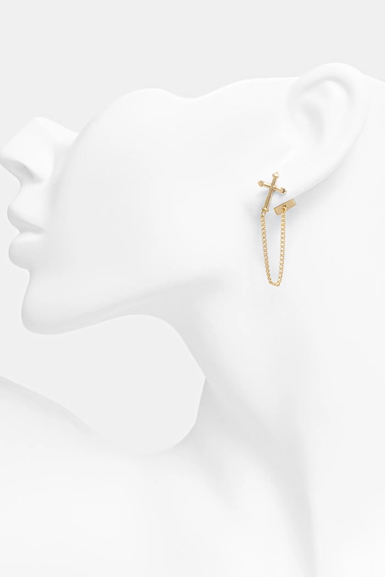 Akcesoria AllSaints kolczyki 37543762GLD710 złoty