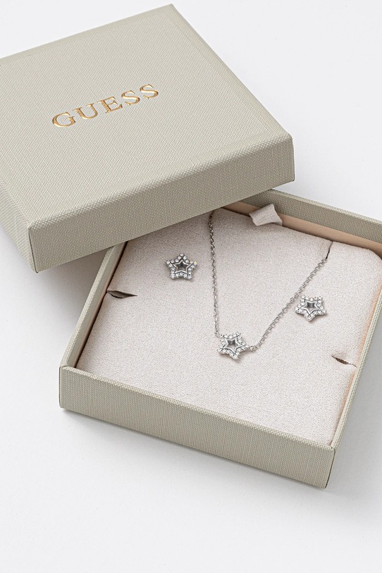 Аксессуары Колье и серьги Guess ICONIQUE JUBS05.117JW серебрянный