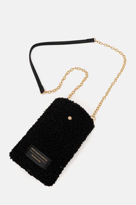 United Colors of Benetton pokrowiec na telefon 6RUDDY091 czarny AW25