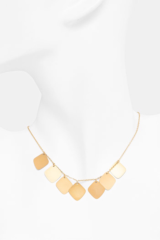 Accesorii Lilou colier de damă placat cu aur Snake 262/385/LAN/NO1/PO aur