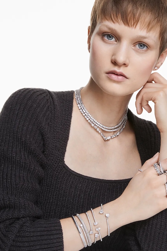 Prsten Swarovski HYPRBL 5584654 srebrna