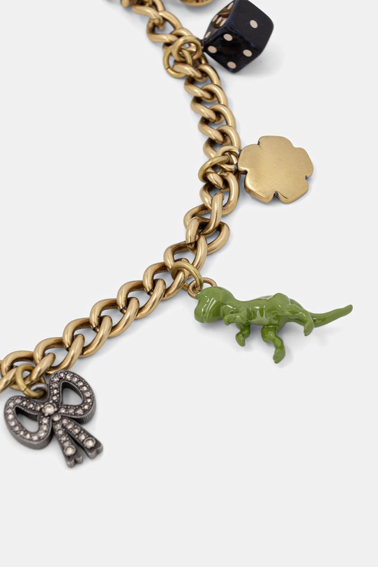 Akcesoria Coach łańcuszek do torebki CCD30 czerwony