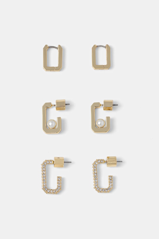 AllSaints kolczyki 3-pack 3-pack złoty 37555997GLD128