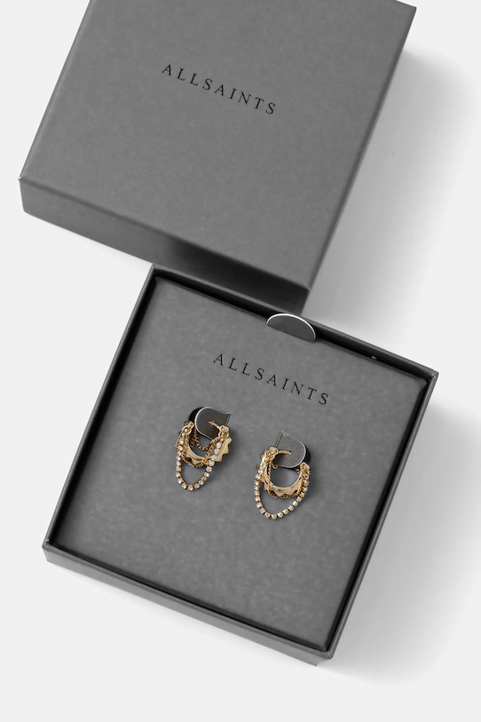 Akcesoria AllSaints kolczyki 37477326GLD710 złoty