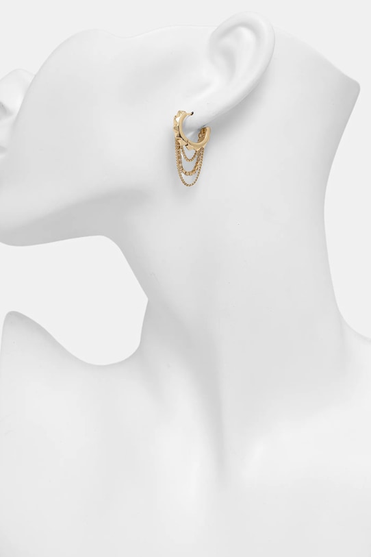 AllSaints kolczyki złoty 37477326GLD710