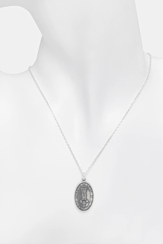 Wacko Maria naszyjnik srebrny srebrny WMGP.NL01