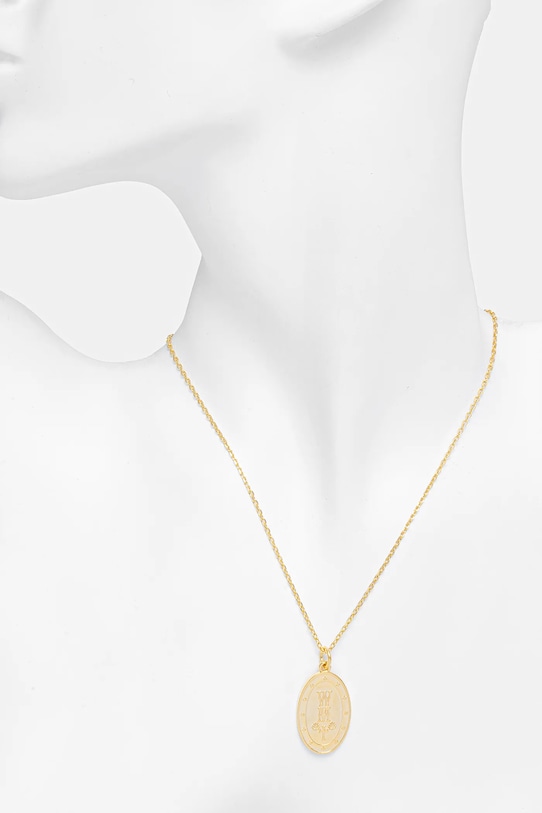 Wacko Maria naszyjnik srebrny złoty WMGP.NL03