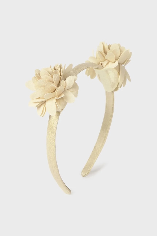 Dětská čelenka do vlasů Mayoral 10026.4B.Bizuteria.9BYA béžová AW25