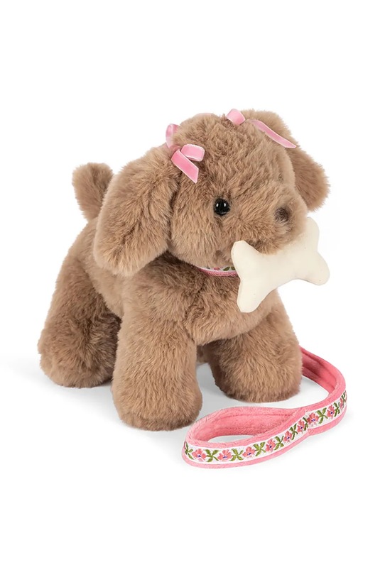 Dziewczynka Konges Sløjd przytulanka MAUDE PUPPY KS102766.9BYA różowy