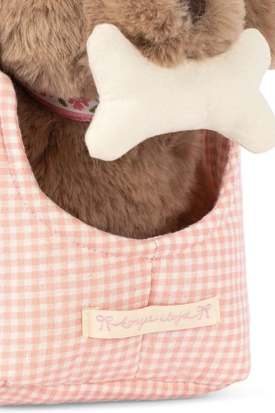 Konges Sløjd przytulanka MAUDE PUPPY KS102766.9BYA różowy
