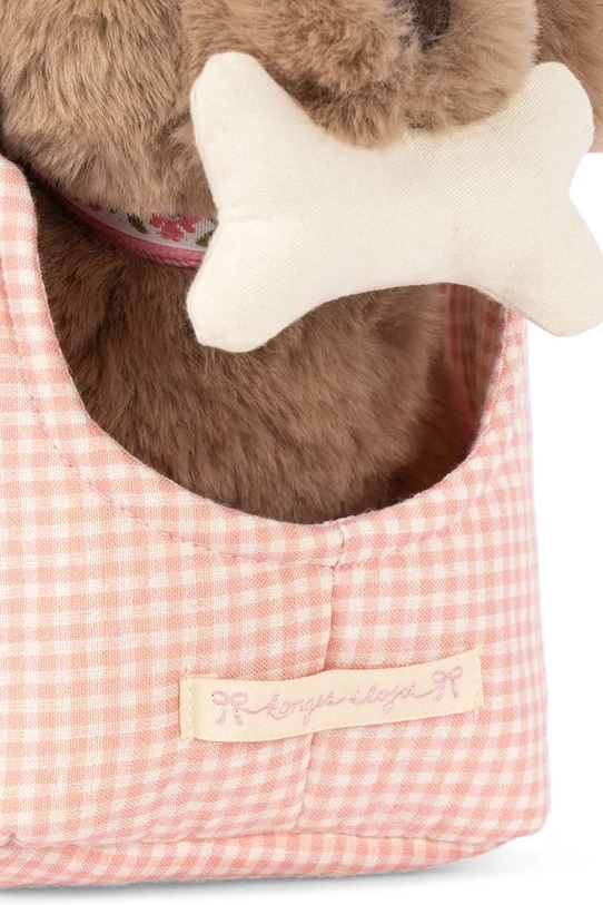 Konges Sløjd przytulanka MAUDE PUPPY KS102766.9BYA różowy