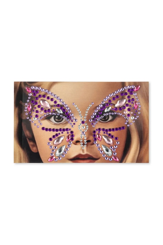Konges Sløjd arc- és testdíszek BUTTERFLY FACE JEWELS KS103736.9BYA lila AW25