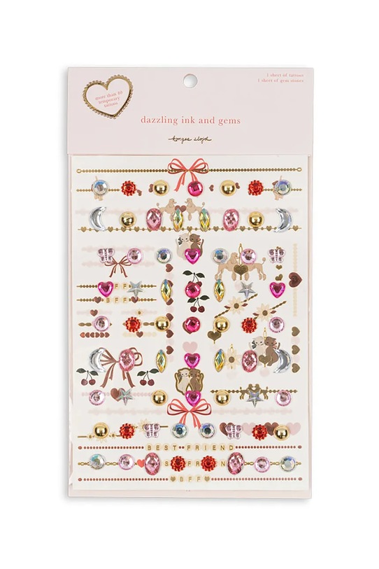 Διακοσμητικά προσώπου και σώματος Konges Sløjd JEWELLERY TATTOOS & GEM STONES πολύχρωμο KS103832.9BYA