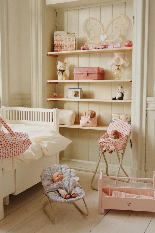 Ρηλάξ για βρέφη Konges Sløjd DOLL BOUNCER μπλε KS103772.9BYA